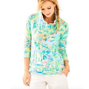 Lilly Pulitzer Captain Popover In Multi Sea Salt & Fun Print XS